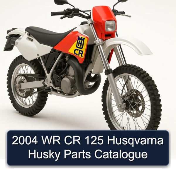 2004 WR CR 125 Husqvarna Husky Parts Catalogue