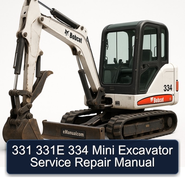 331 331E 334 Mini Excavator Service Repair Manual