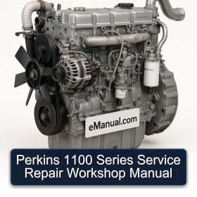 Perkins 1100 Series Service Repair Workshop Manual