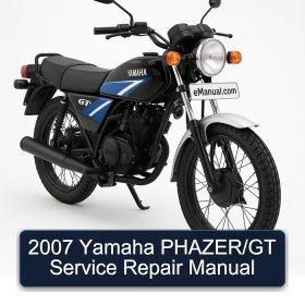 2007 Yamaha PHAZER/GT Service Repair Manual