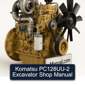 Komatsu PC128UU-2 Excavator Shop Manual