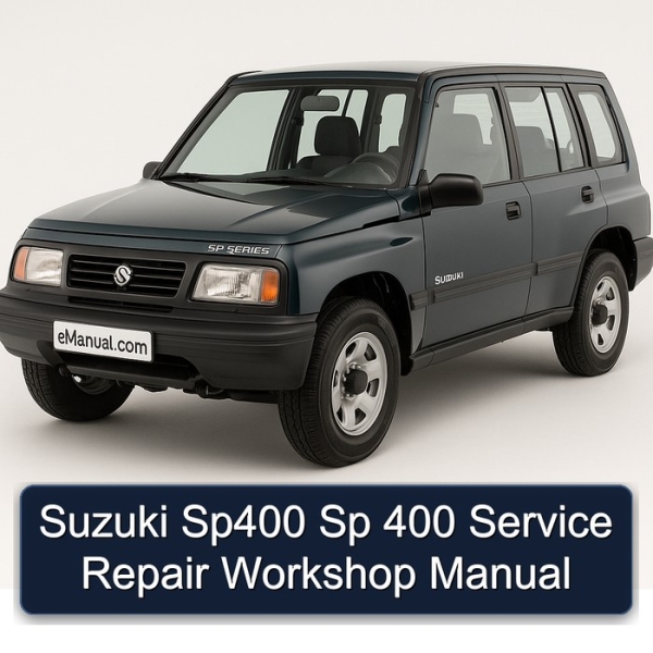 Suzuki Sp400 Sp 400 Service Repair Workshop Manual