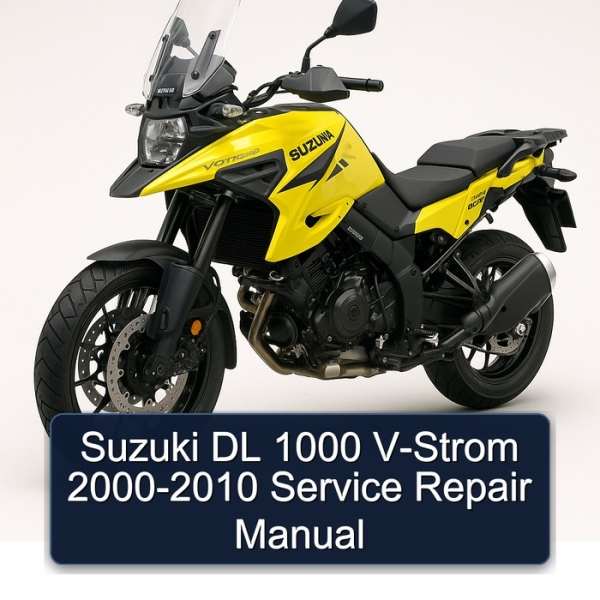 Suzuki DL 1000 V-Strom 2000-2010 Service Repair Manual