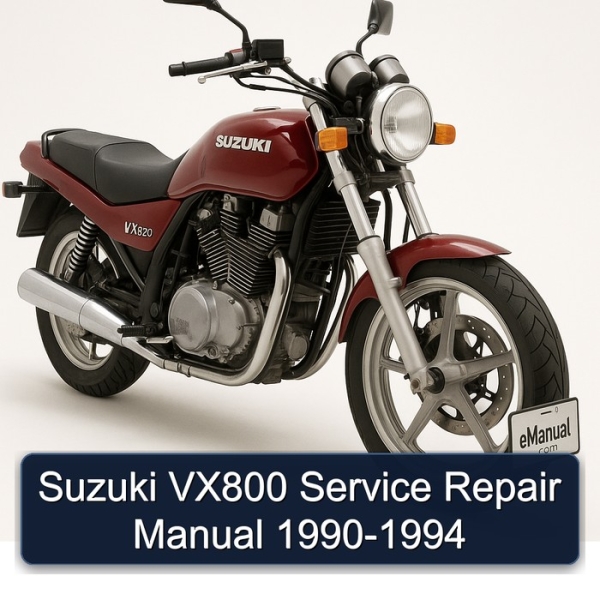 Suzuki VX800 Service Repair Manual 1990-1994