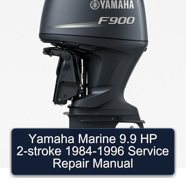 Yamaha Marine 9.9 HP 2-stroke 1984-1996 Service Repair Manual