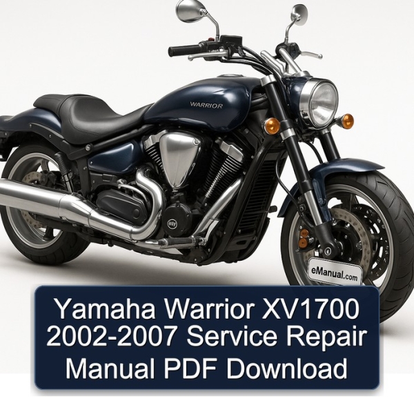 Yamaha Warrior XV1700 2002-2007 Service Repair Manual PDF Download