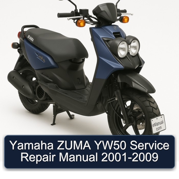 Yamaha ZUMA YW50 Service Repair Manual 2001-2009