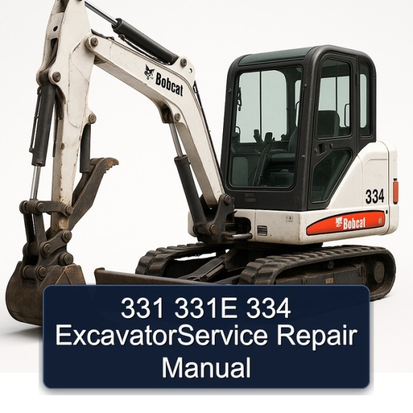 331 331E 334 ExcavatorService Repair Manual