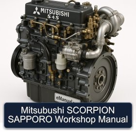 Mitsubushi SCORPION SAPPORO Workshop Manual