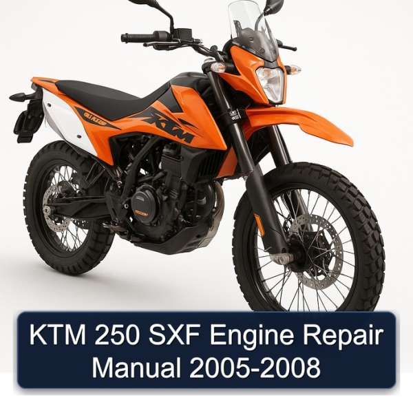 KTM 250 SXF Engine Repair Manual 2005-2008