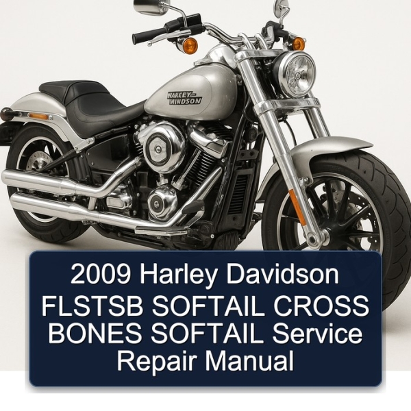 2009 Harley Davidson FLSTSB SOFTAIL CROSS BONES SOFTAIL Service Repair Manual