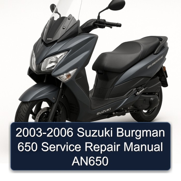 2003-2006 Suzuki Burgman 650 Service Repair Manual AN650