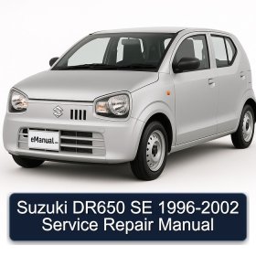 Suzuki DR650 SE 1996-2002 Service Repair Manual