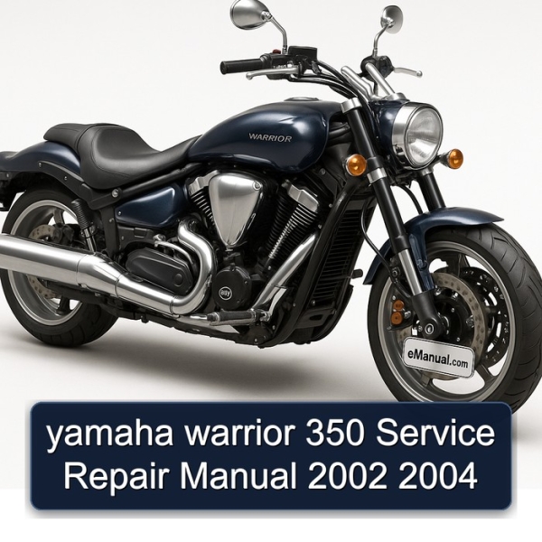 yamaha warrior 350 Service Repair Manual 2002 2004