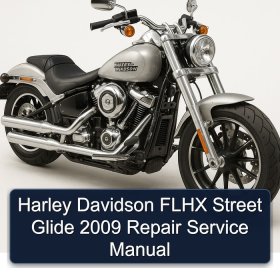 Harley Davidson FLHX Street Glide 2009 Repair Service Manual