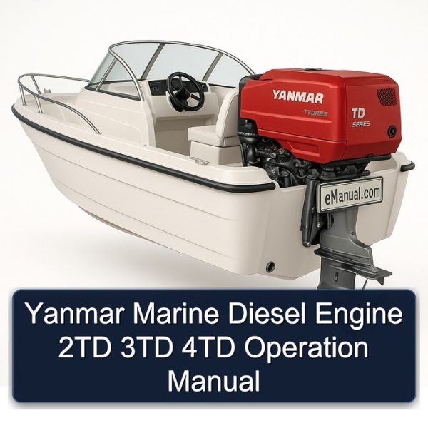 Yanmar Marine Diesel Engine 2TD 3TD 4TD Operation Manual