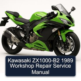 Kawasaki ZX1000-B2 1989 Workshop Repair Service Manual