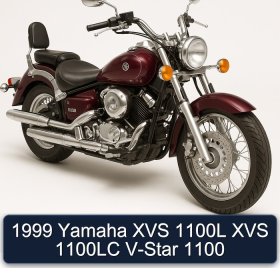 1999 Yamaha XVS 1100L XVS 1100LC V-Star 1100