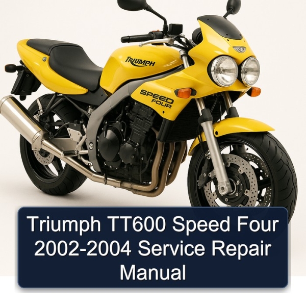 Triumph TT600 Speed Four 2002-2004 Service Repair Manual