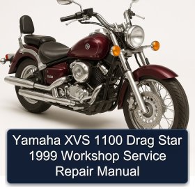 Yamaha XVS 1100 Drag Star 1999 Workshop Service Repair Manual