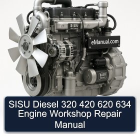 SISU Diesel 320 420 620 634 Engine Workshop Repair Manual