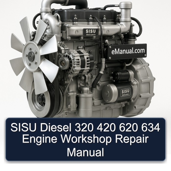 SISU Diesel 320 420 620 634 Engine Workshop Repair Manual