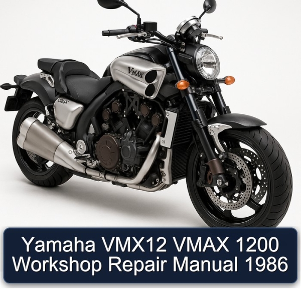 Yamaha VMX12 VMAX 1200 Workshop Repair Manual 1986