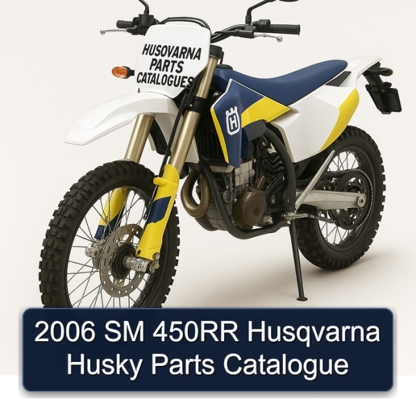 2006 SM 450RR Husqvarna Husky Parts Catalogue