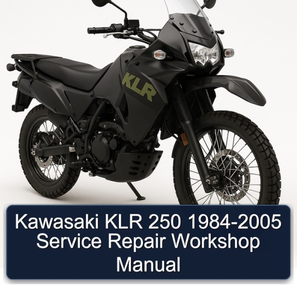 Kawasaki KLR 250 1984-2005 Service Repair Workshop Manual