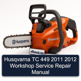 Husqvarna TC 449 2011 2012 Workshop Service Repair Manual