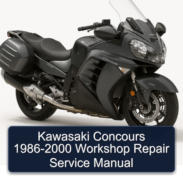 Kawasaki Concours 1986-2000 Workshop Repair Service Manual