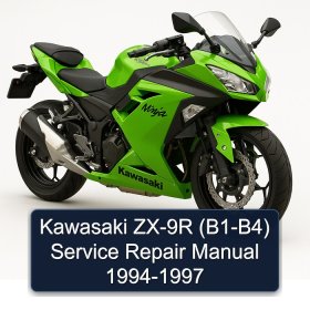 Kawasaki ZX-9R (B1-B4) Service Repair Manual 1994-1997