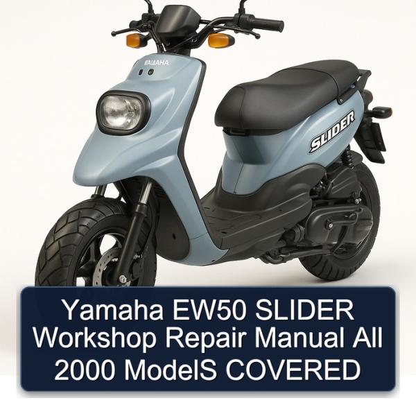 Yamaha EW50 SLIDER Workshop Repair Manual All 2000 ModelS COVERED