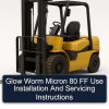 Glow Worm Micron 80 FF Use Installation And Servicing Instructions