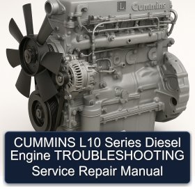 CUMMINS L10 Series Diesel Engine TROUBLESHOOTING Service Repair Manual