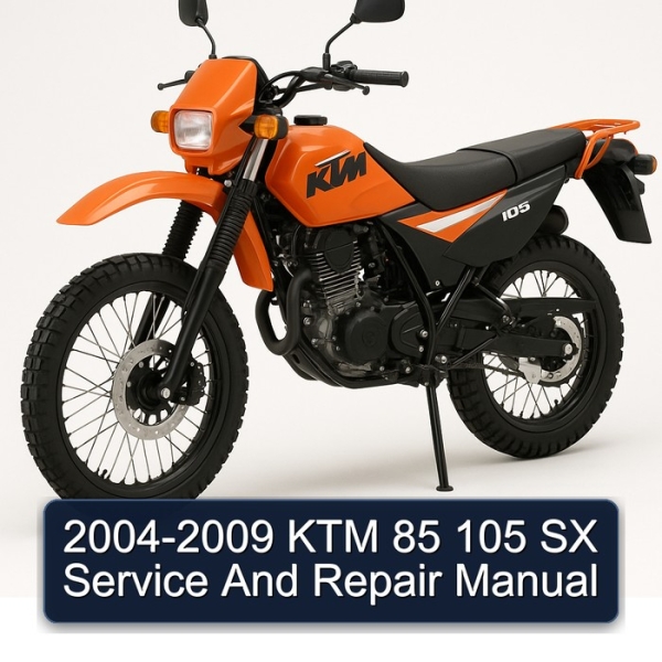 2004-2009 KTM 85 105 SX Service And Repair Manual