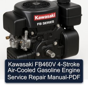 Kawasaki FB460V 4-Stroke Air-Cooled Gasoline Engine Service Repair Manual-PDF