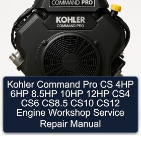 Kohler Command Pro CS 4-12 PS Werkstatt-Servicehandbuch