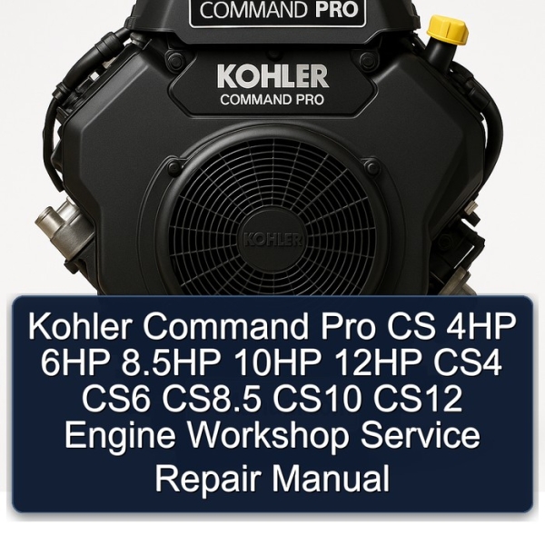 Kohler Command Pro CS 4HP 6HP 8.5HP 10HP 12HP CS4 CS6 CS8.5 CS10 CS12 Engine Workshop Service Repair Manual