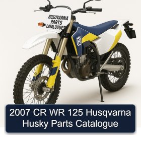 2007 CR WR 125 Husqvarna Husky Parts Catalogue