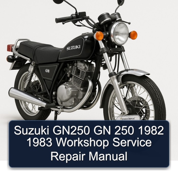 Suzuki GN250 GN 250 1982 1983 Workshop Service Repair Manual