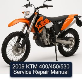 2009 KTM 400/450/530 Service Repair Manual