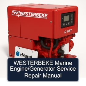WESTERBEKE Marine Engine/Generator Service Repair Manual