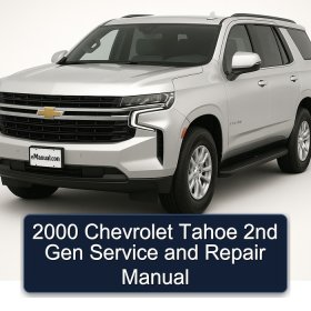 2000 Chevrolet Tahoe 2nd Gen Service and Repair Manual