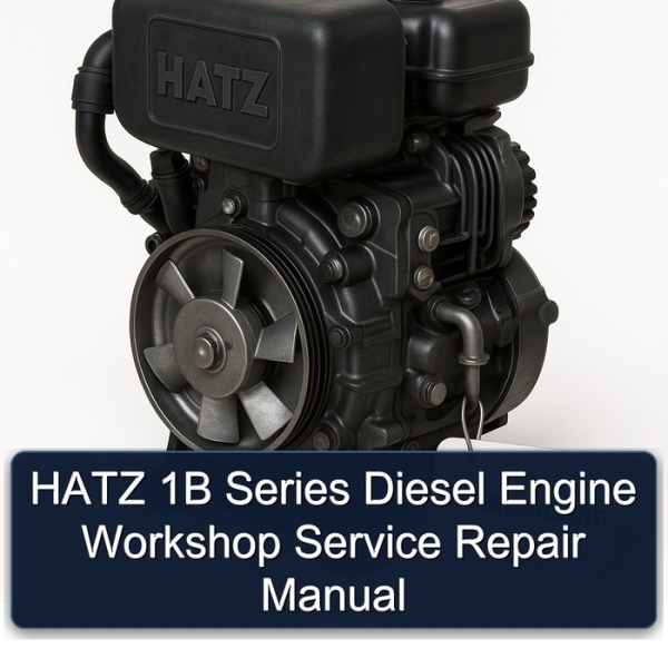 HATZ 1B Series Diesel Engine Workshop Service Repair Manual