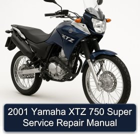 2001 Yamaha XTZ 750 Super Service Repair Manual