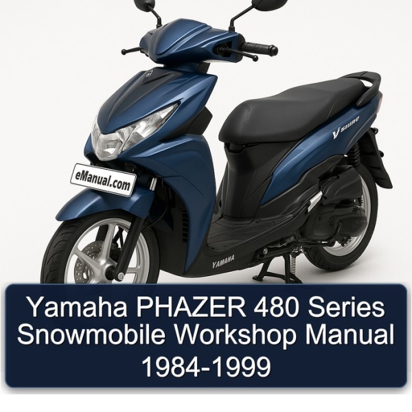 Yamaha PHAZER 480 Series Snowmobile Workshop Manual 1984-1999