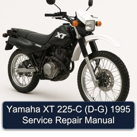 Yamaha XT 225-C (D-G) 1995 Service Repair Manual