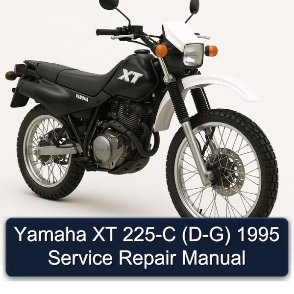 Yamaha XT 225-C (D-G) 1995 Service Repair Manual