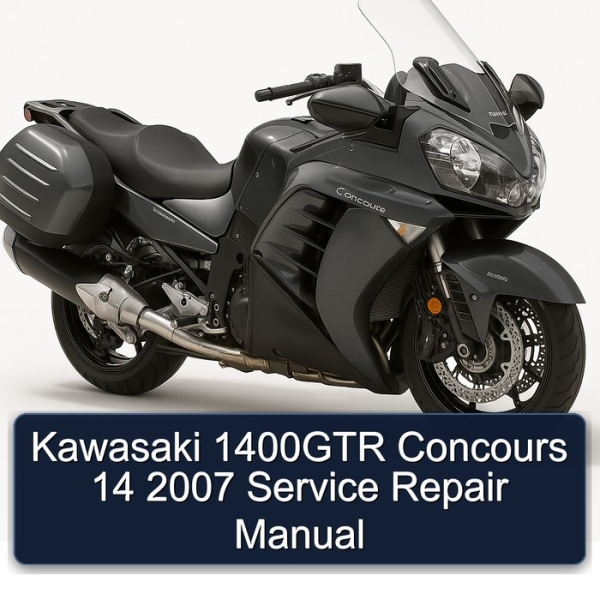 Kawasaki 1400GTR Concours 14 2007 Service Repair Manual